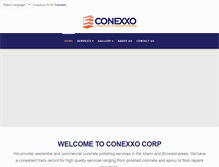 Tablet Screenshot of conexxofloors.com